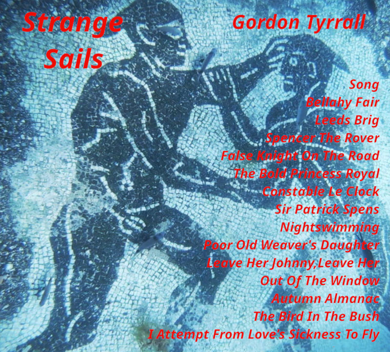 CD back cover and track list